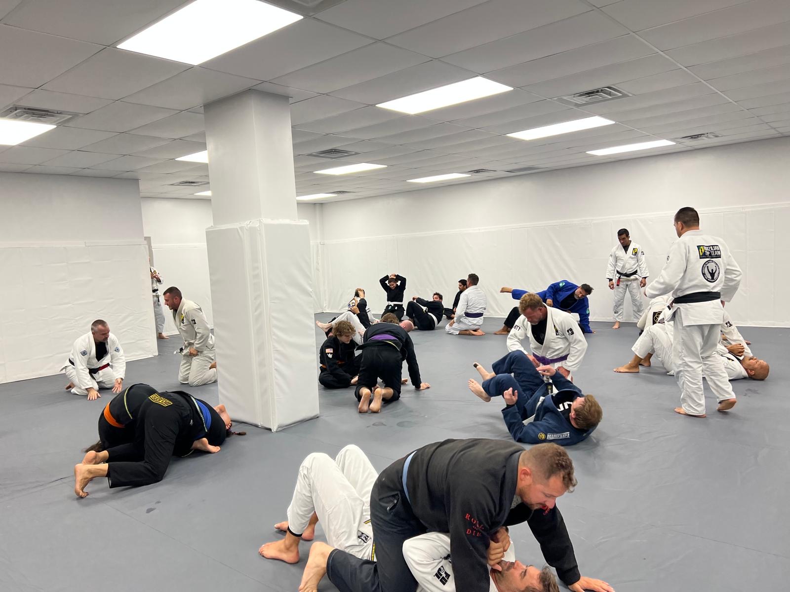 Adults training session